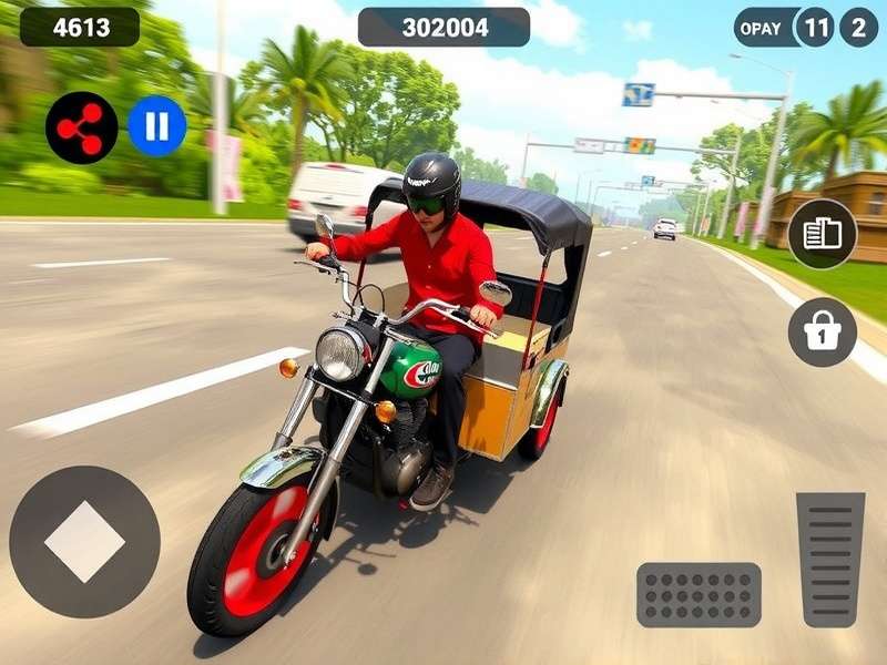 Desi Tuk Tuk Triumph Gameplay